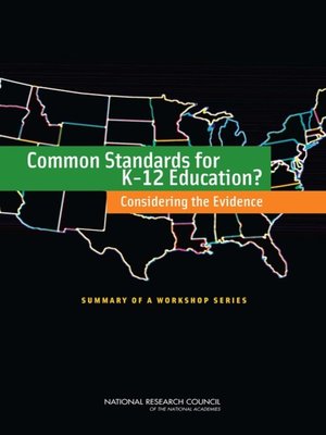 cover image of Common Standards for K-12 Education?